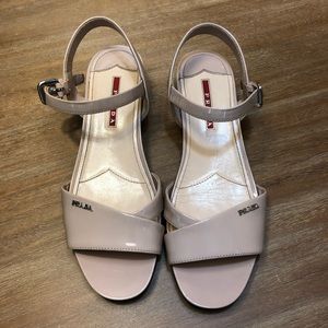 Prada Nude Sandals